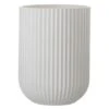 Vase Verre Blanc à Stries Ettis H 23 Cm - Lot De 4 -Philips Boutique vase verre blanc a stries ettis h 23 cm lot de 4 5415203862020 371016