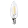 XQ-Lite Ampoule Filament LED Flamme E14 XQ1562 4 W équivalent A 30 W Blanc Chaud