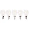 XQ-LITE Lot De 5 Ampoules LED Filament E14 Globe 2W équivalence 20W -Philips Boutique xq lite lot de 5 ampoules led filament e14 globe 2w equivalence 20w 8711387276491 1416853